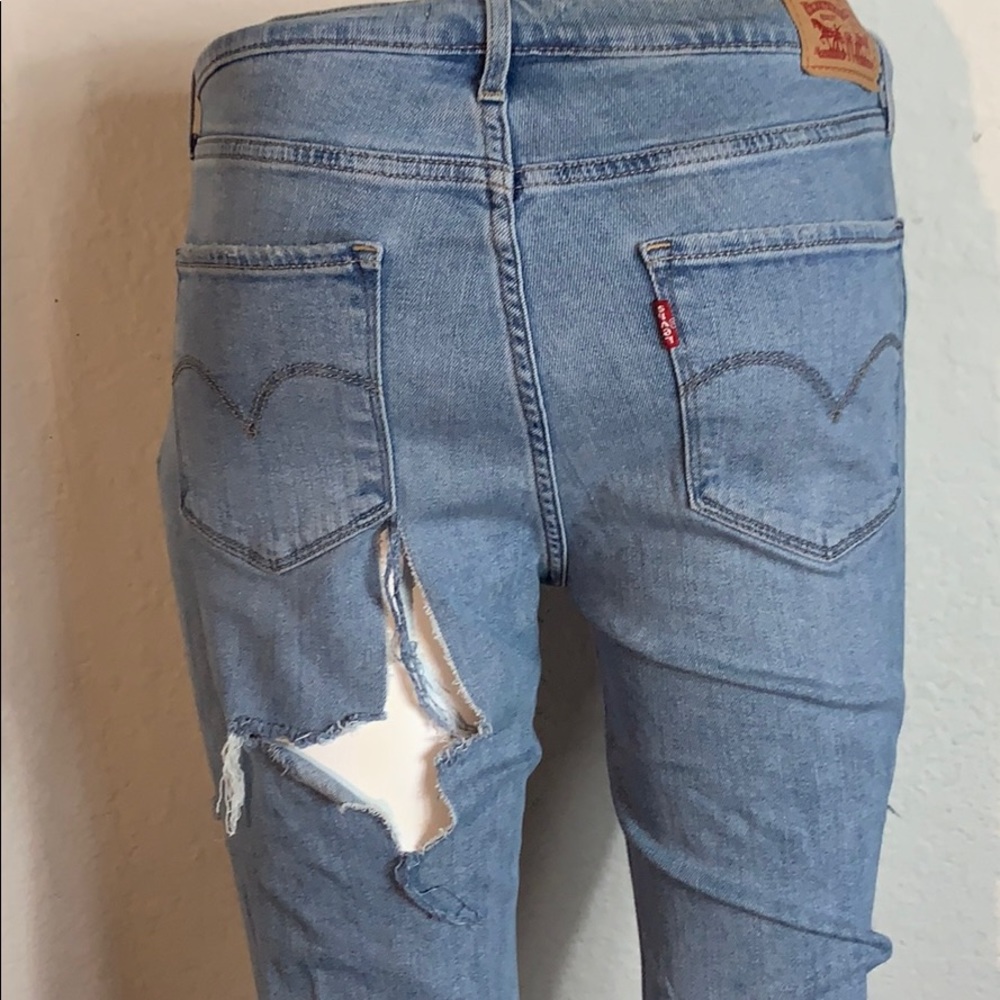 Levi’s 721 high rise distressed skinny - Picture 5 of 7
